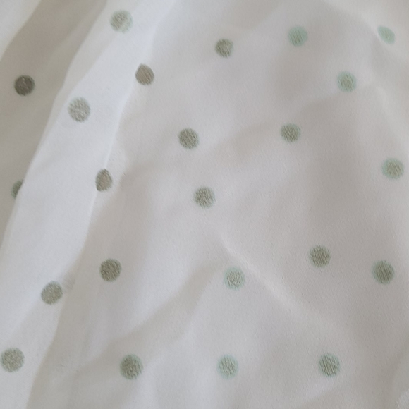 Green Poka Dot Blouse - Picture 4 of 5